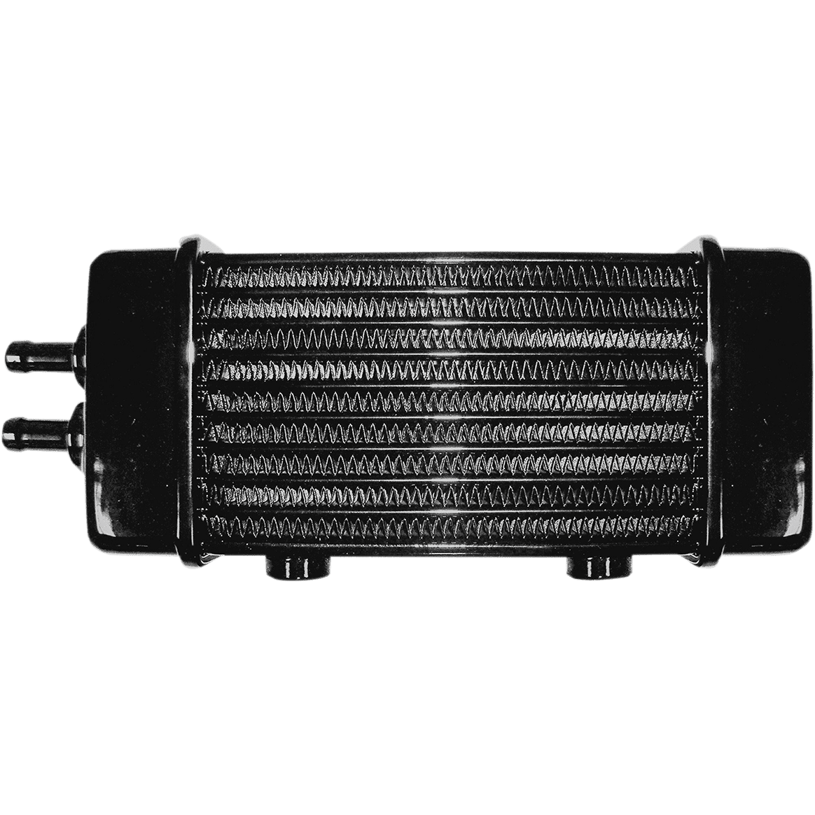 JAGG OIL COOLERS Universal Oil Cooler 10-Row Gloss Black 3120