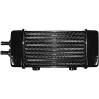 JAGG OIL COOLERS Universal Oil Cooler 10-Row Gloss Black 3120