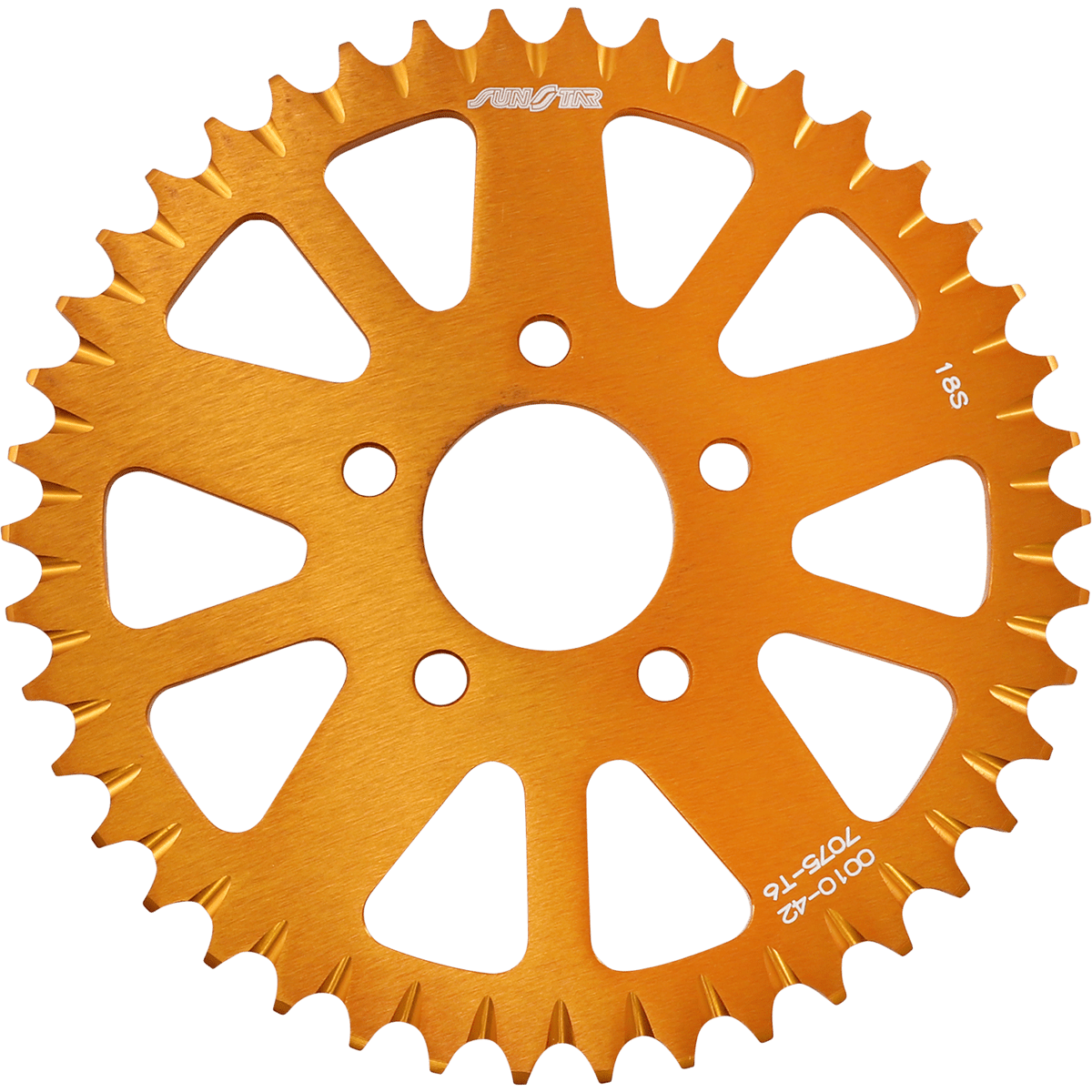 SUNSTAR SPROCKETS Rear Sprocket 42 Tooth KTM Works/Orange