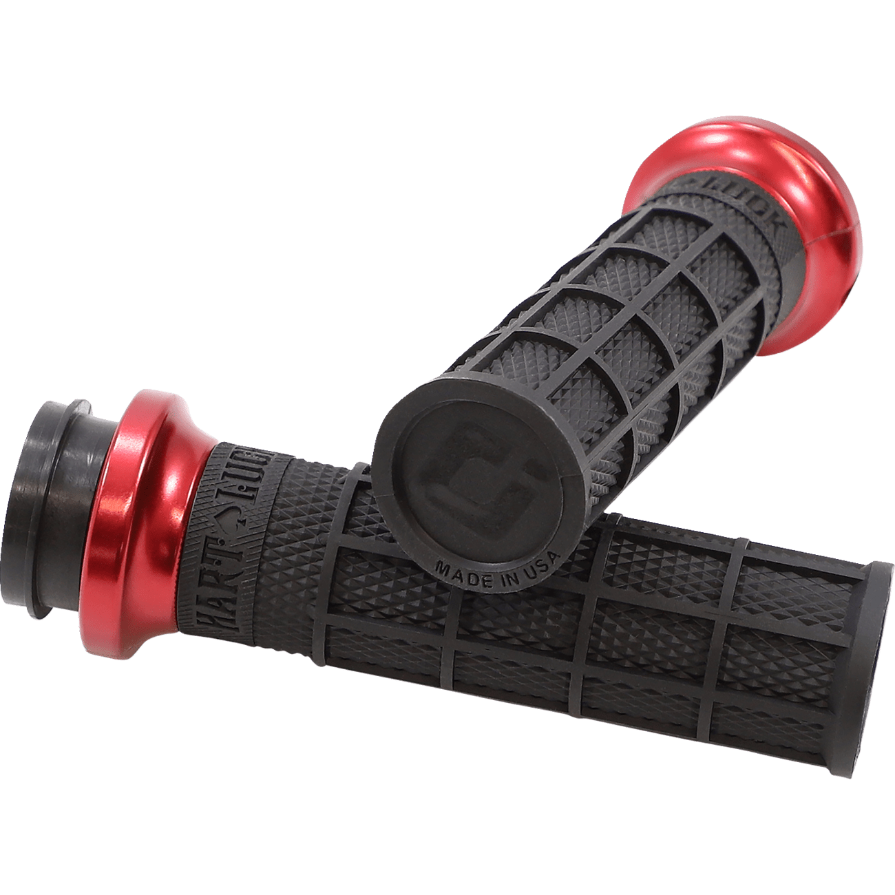 ODI Grips Hart Luck TBW Black/Red