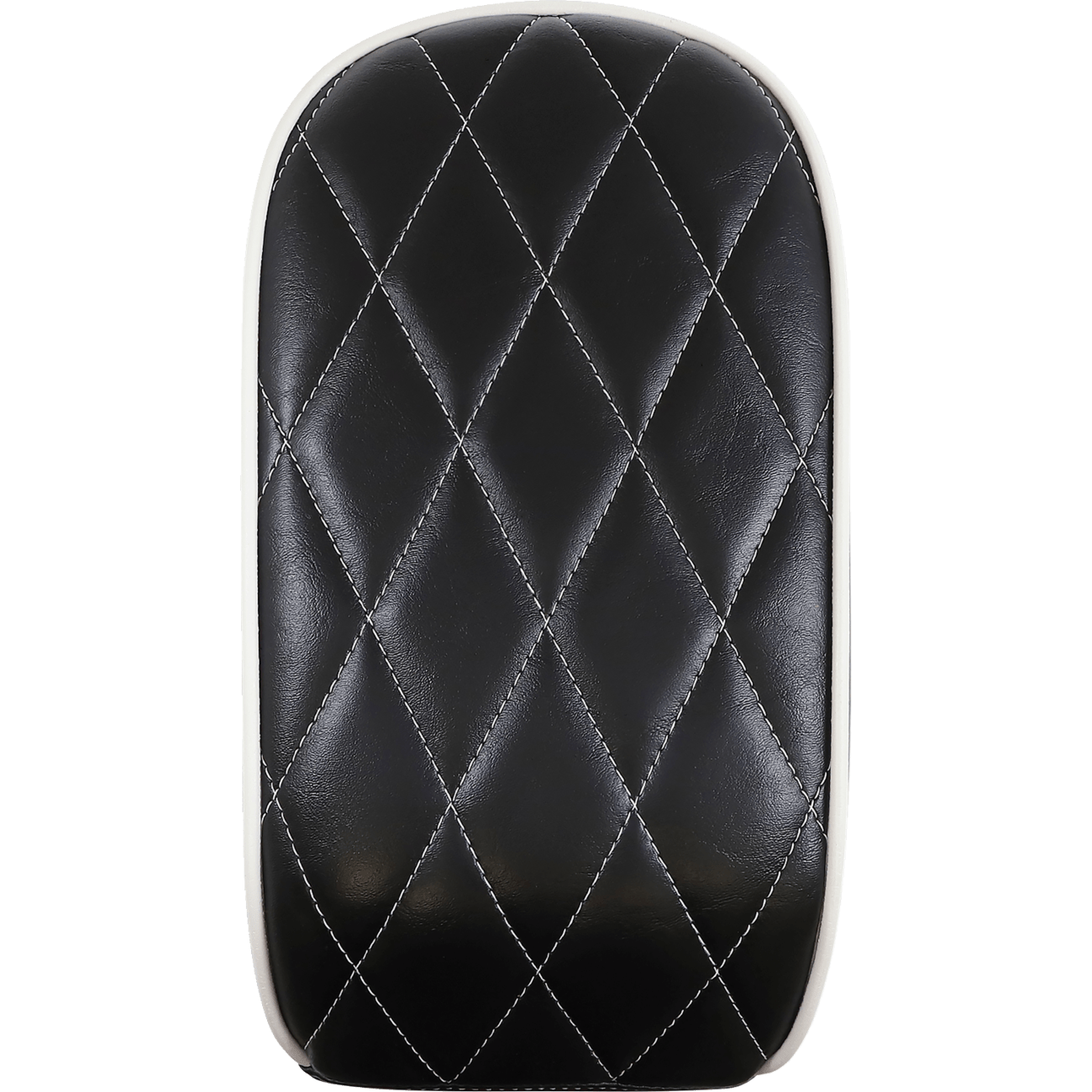 LE PERA Bare Bones Pillion Pad White Diamond Black FL/FX '18-'23 LY007PDMWTP