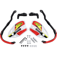 CYCRA Handguards Ultra Oversized White/Red 1CYC740832X