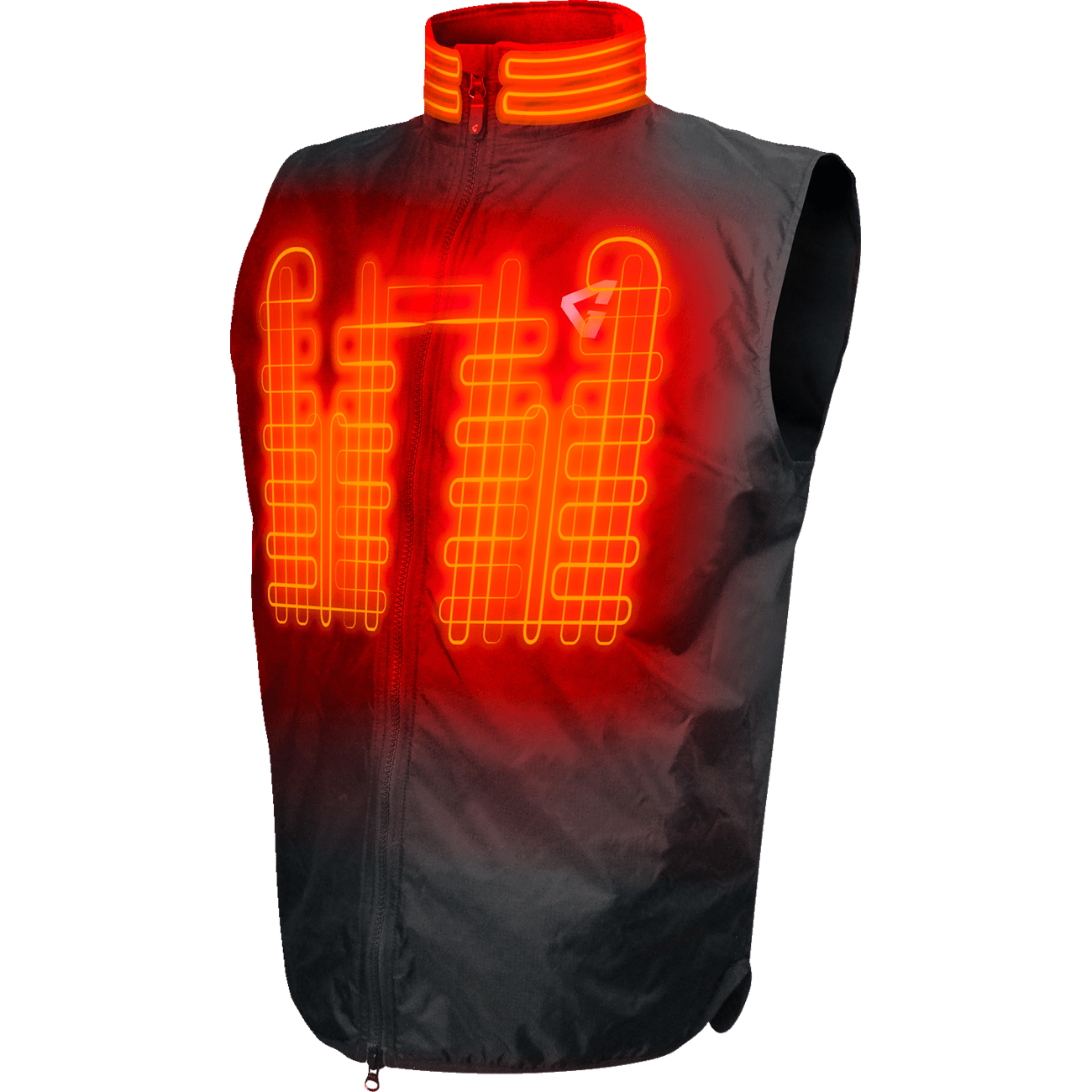 GERBING HEATED CLOTHING 12V Heated Vest Liner Black Small