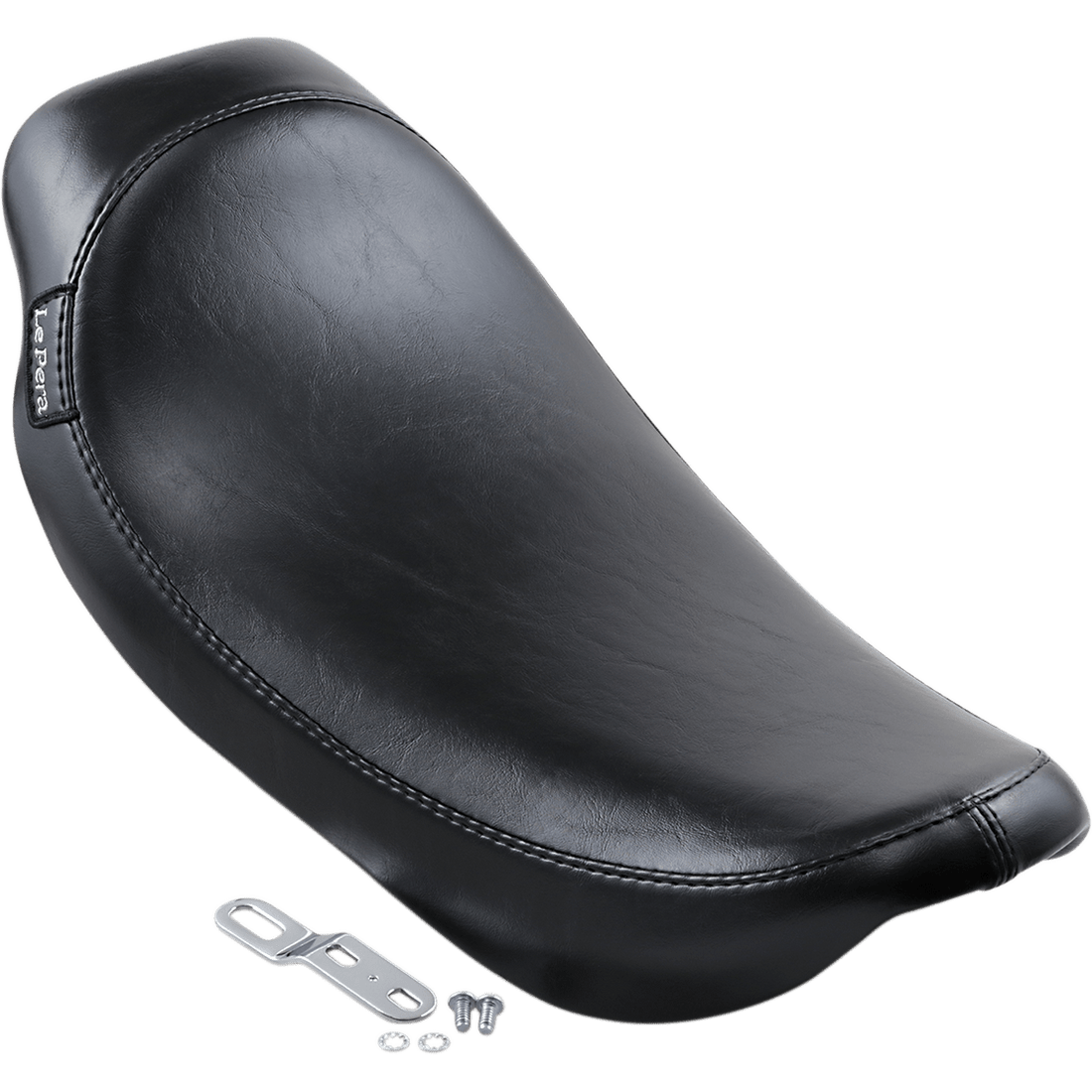 LE PERA Silhouette Solo Seat Smooth Black Dyna '96-'03 LN851