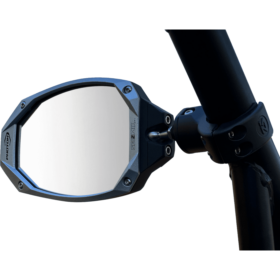 SEIZMIK Mirror Photon Side View Oval Black/Blue 5618112