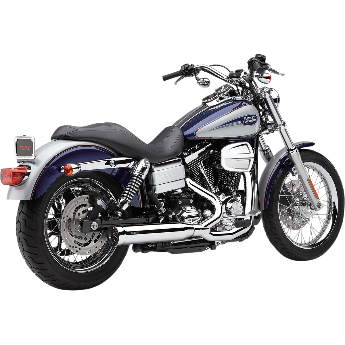 COBRA Power Pro RPT Exhaust Chrome '12-'17 Dyna 6468