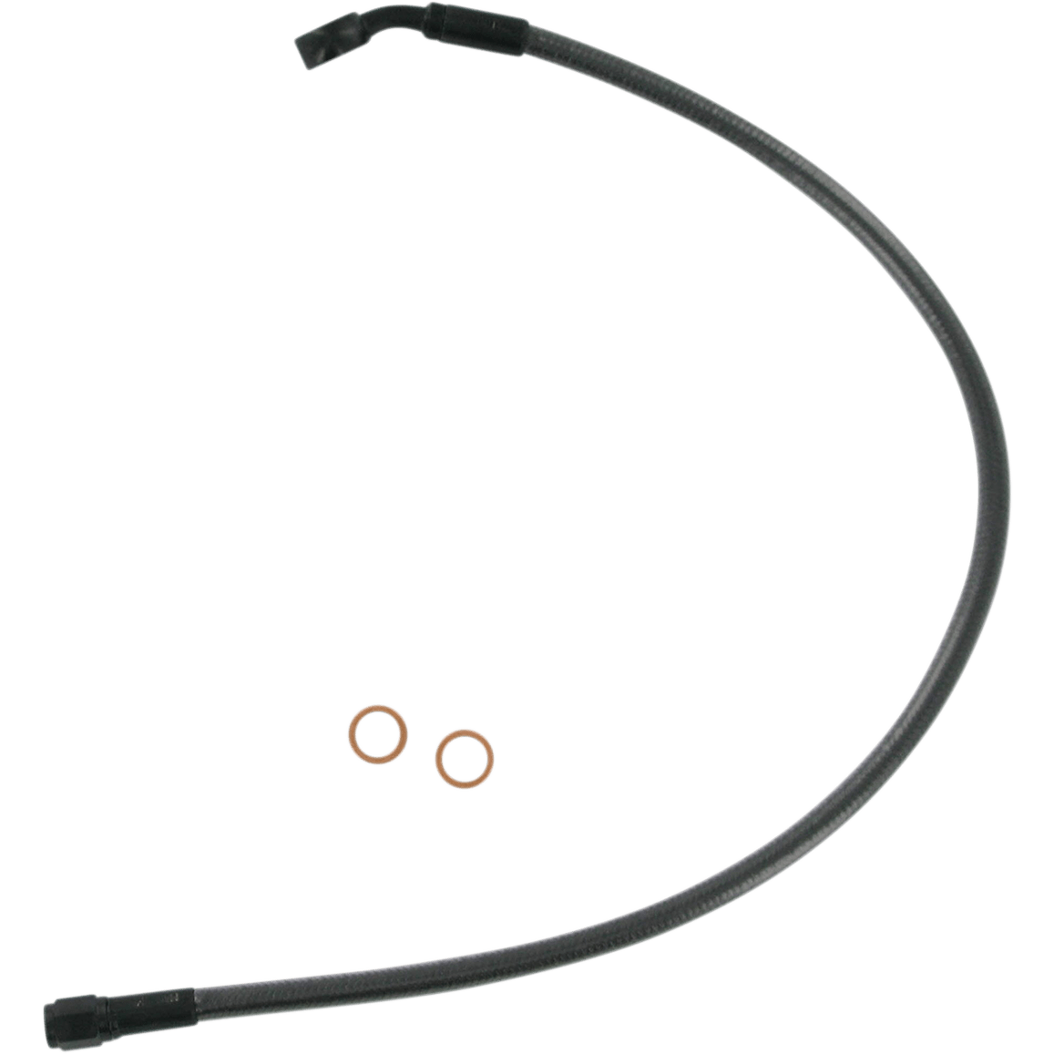 MAGNUM SHIELDING Brake Line 10mm-35° 19" Black Pearl