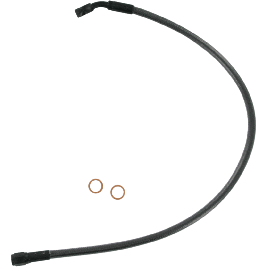 MAGNUM SHIELDING Brake Line 10mm-35° 19" Black Pearl