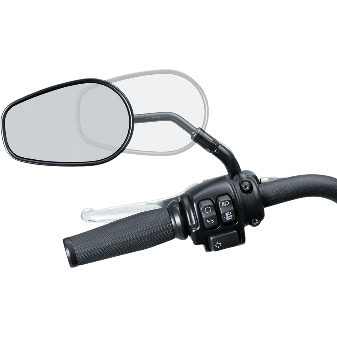 KURYAKYN Stem Extenders Mirror Black