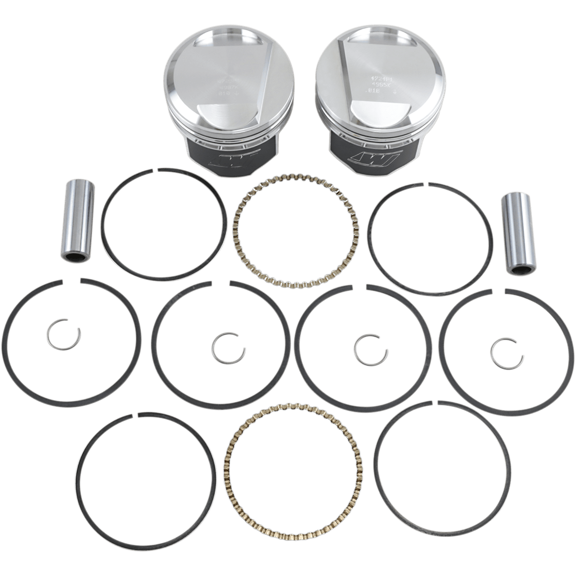 WISECO Piston Kit +0.010" Evolution Big Twin 1340 cc