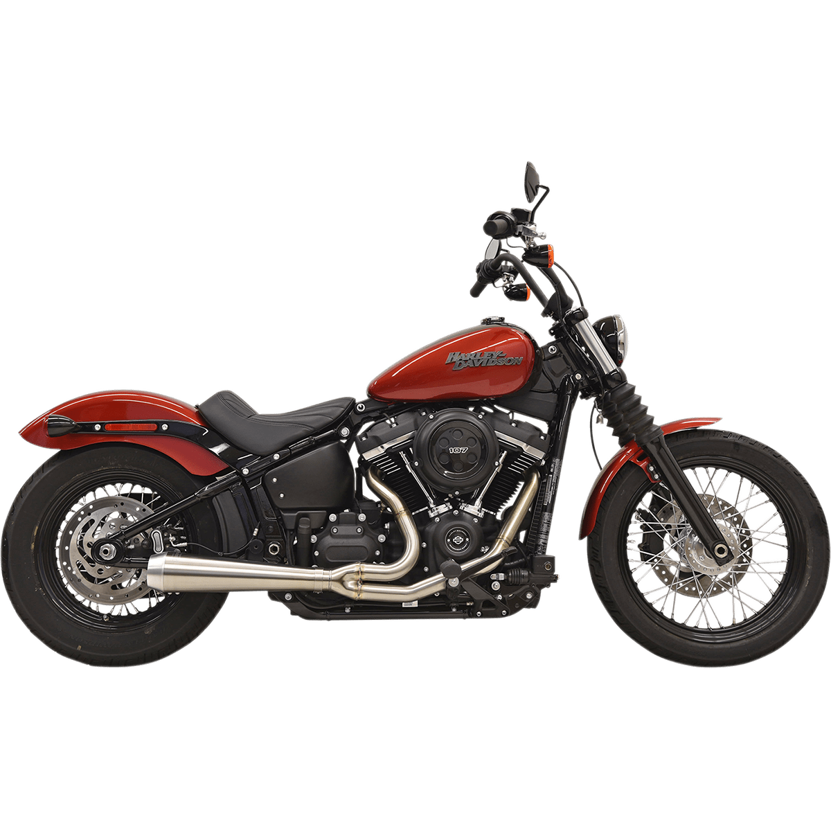 BASSANI XHAUST 2:1 Exhaust Stainless Steel 1S72SS