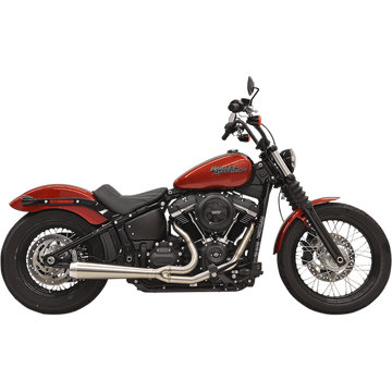 BASSANI XHAUST 2:1 Exhaust Stainless Steel 1S72SS