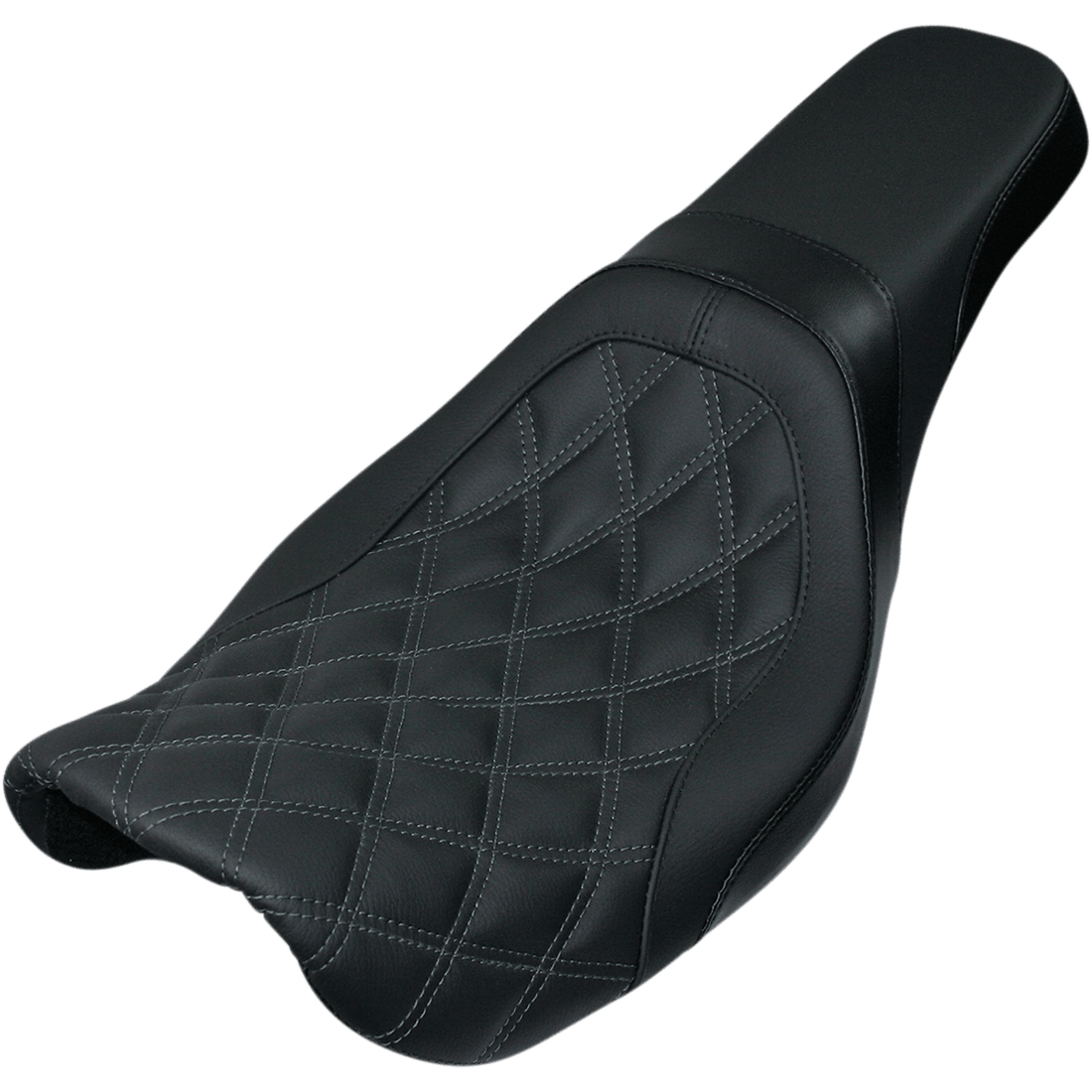 DANNY GRAY Weekday™ 2-Up Seat Double Diamond w/ Charcoal Stitch FXD '06-'17 22608DIA