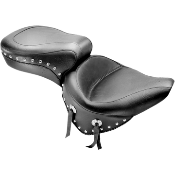 MUSTANG Wide Studded Seat Softail '00-'05 75072