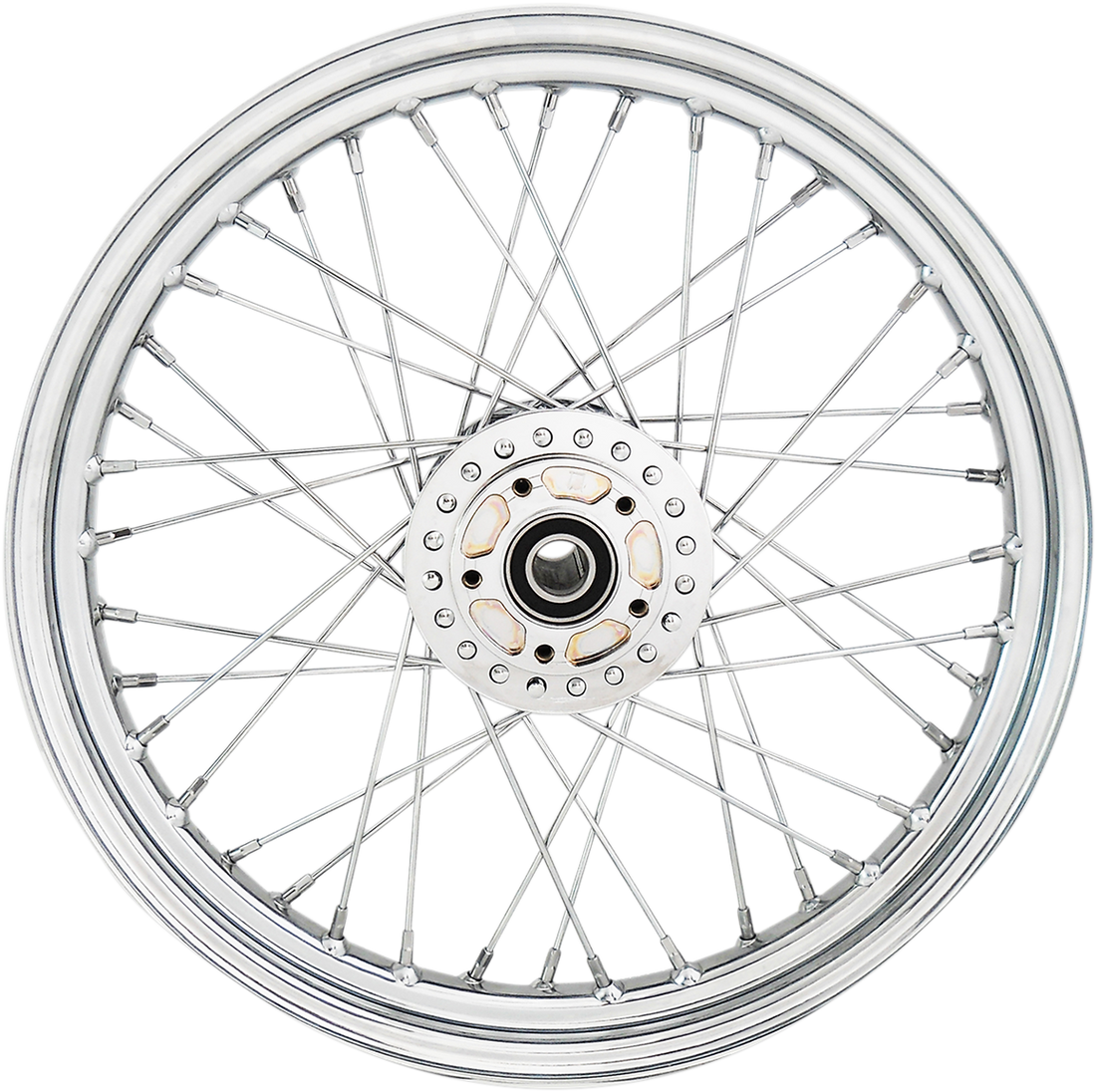 DRAG SPECIALTIES Wheel Laced 40 Spoke Front Chrome 19x2.5 ' 08-'10 XL