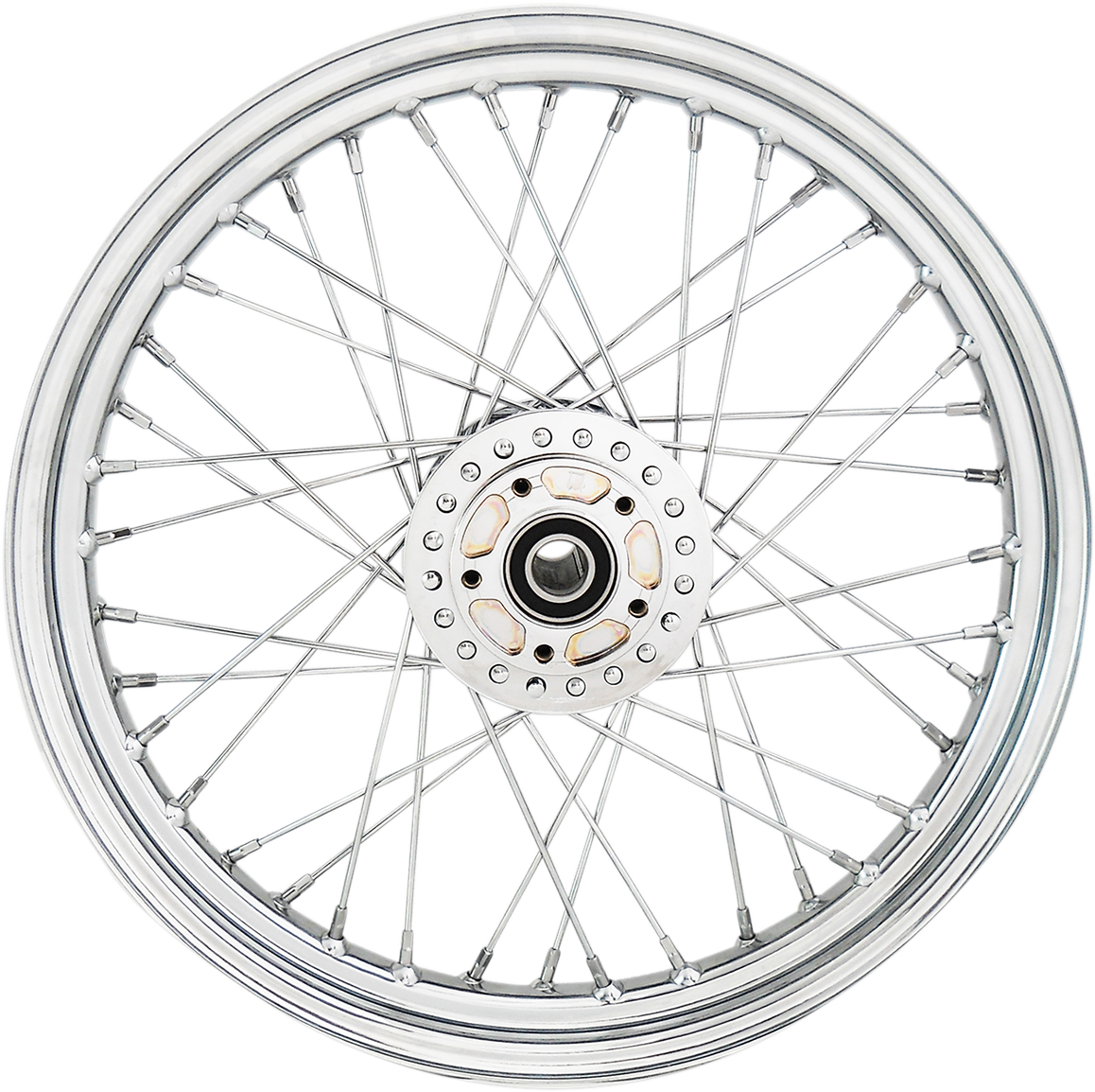 DRAG SPECIALTIES Wheel Laced 40 Spoke Front Chrome 19x2.5 ' 08-'10 XL