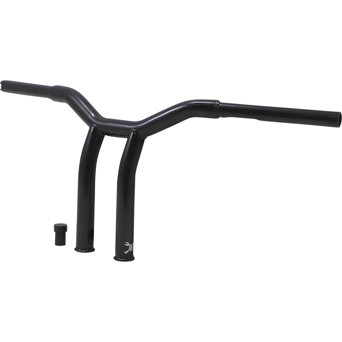 BURLY BRAND Handlebar Dominator Raked 10" Black B126051B