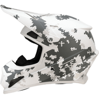 Z1R Rise Helmet Snow Camo White/Gray Small