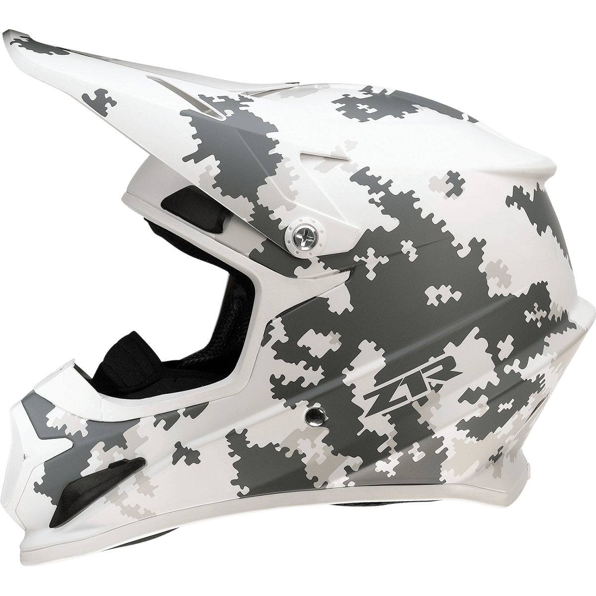 Z1R Rise Helmet Snow Camo White/Gray Large