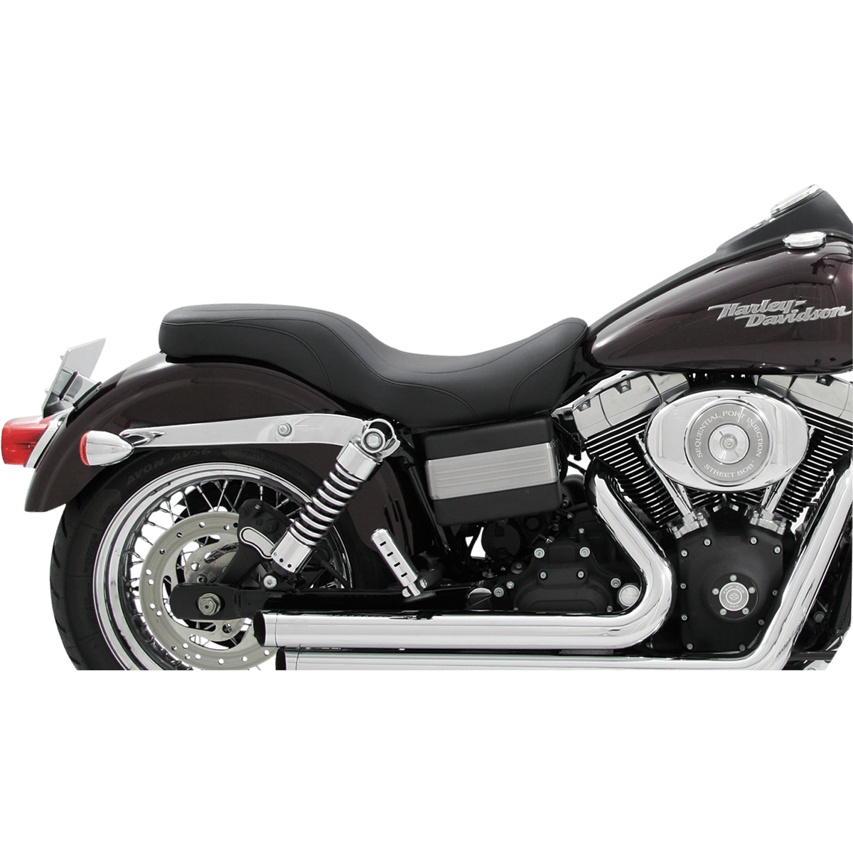 MUSTANG Day Tripper Seat Dyna '06-'17 75625