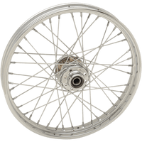 DRAG SPECIALTIES Wheel Laced 40 Spoke Front Chrome 21x2.15 '08-'17 Softail