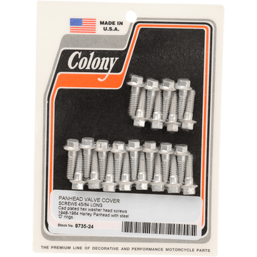 COLONY Screws Valve Cover Cadmium