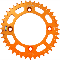 SUNSTAR SPROCKETS Rear Sprocket 40 Tooth Works/Orange