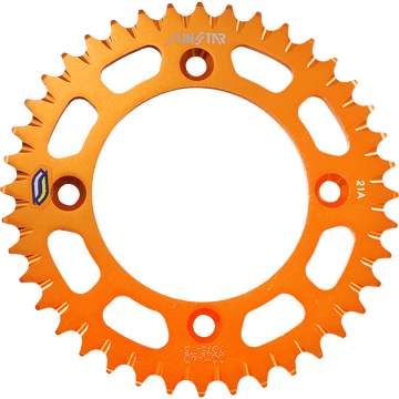 SUNSTAR SPROCKETS Rear Sprocket 40 Tooth Works/Orange