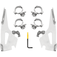 MEMPHIS SHADES Fats/Slim Mounting Kit Polished Scout MEK2019