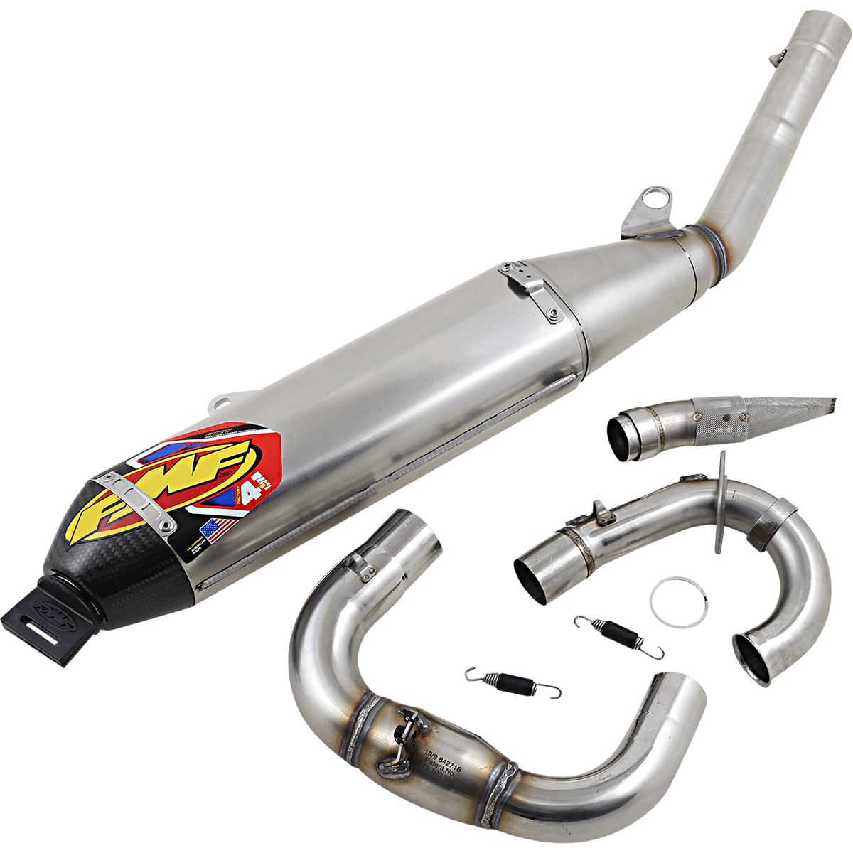 FMF 4.1 RCT Exhaust with MegaBomb Aluminum 044460