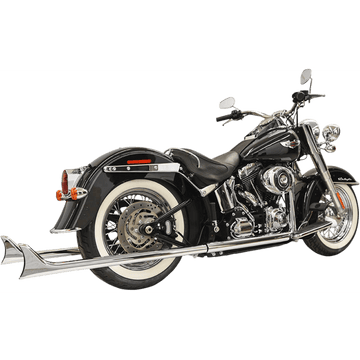 BASSANI XHAUST Fishtail Exhaust 39" Softail 1S26E39