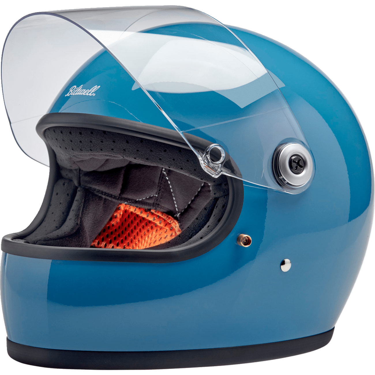 BILTWELL Gringo S Helmet Gloss Dove Blue Large 1003165504