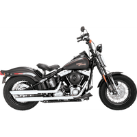 VANCE & HINES 3" Twin Slash Slip-On Mufflers Chrome 16842