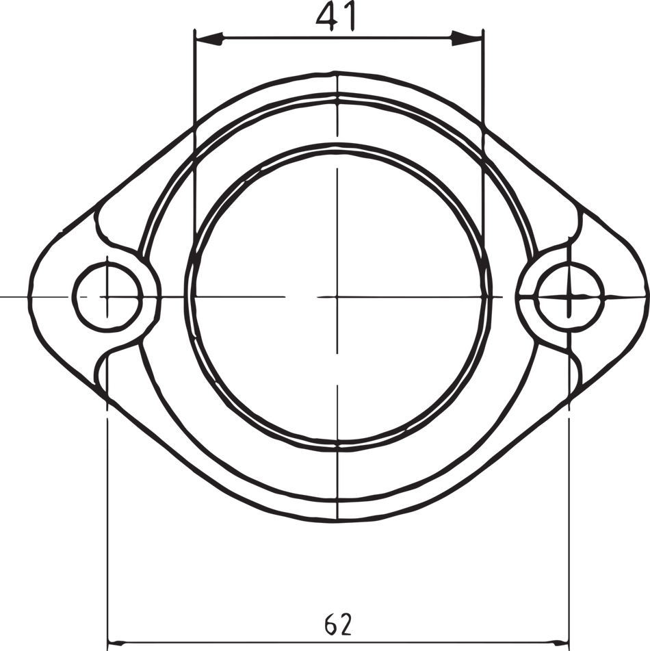 KIMPEX Carburetor Mounting Flange Polaris