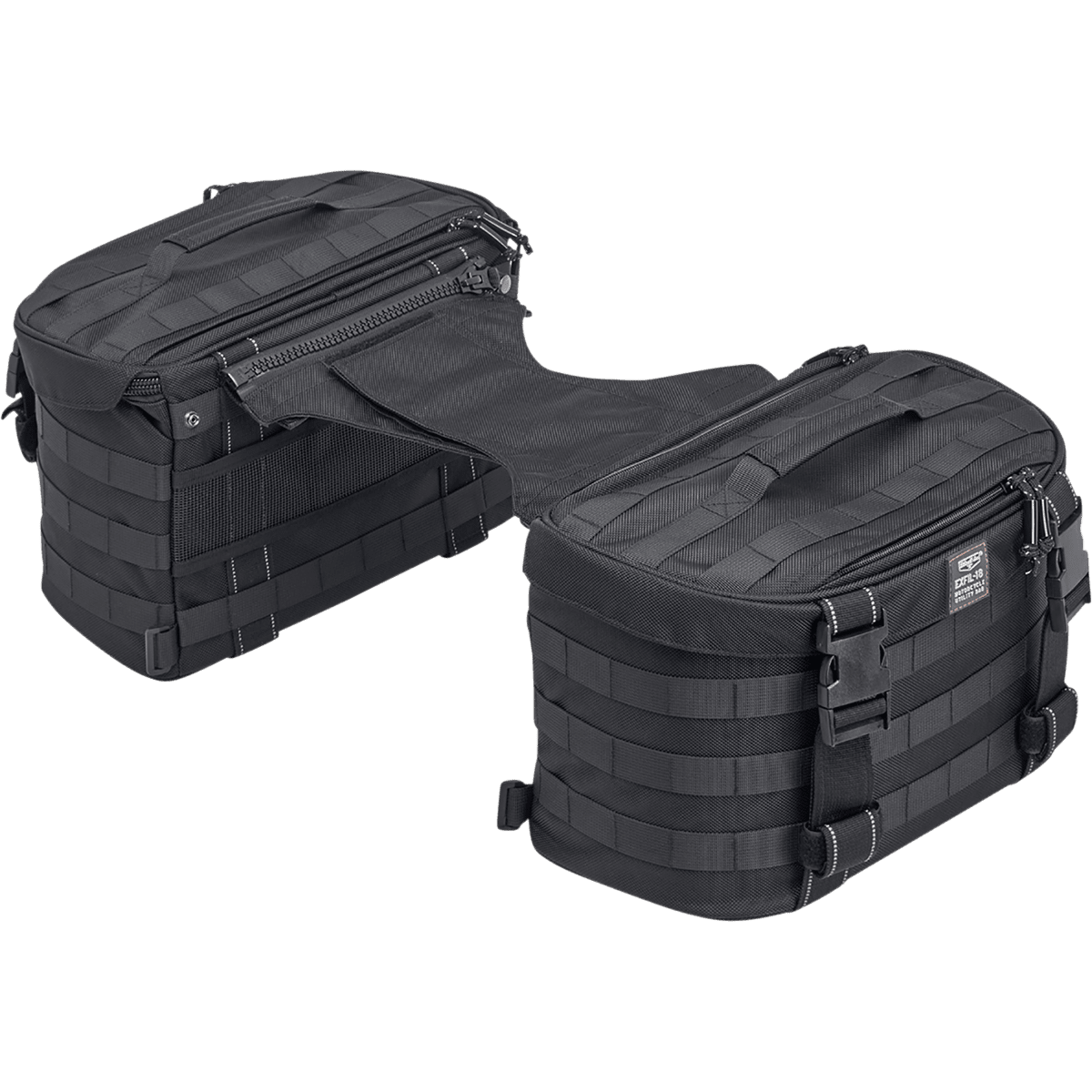 BILTWELL EXFIL-18 Saddlebags Black 301101