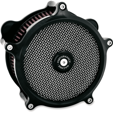 PERFORMANCE MACHINE PM Super Gas Air Cleaner Kit Black 02062149B