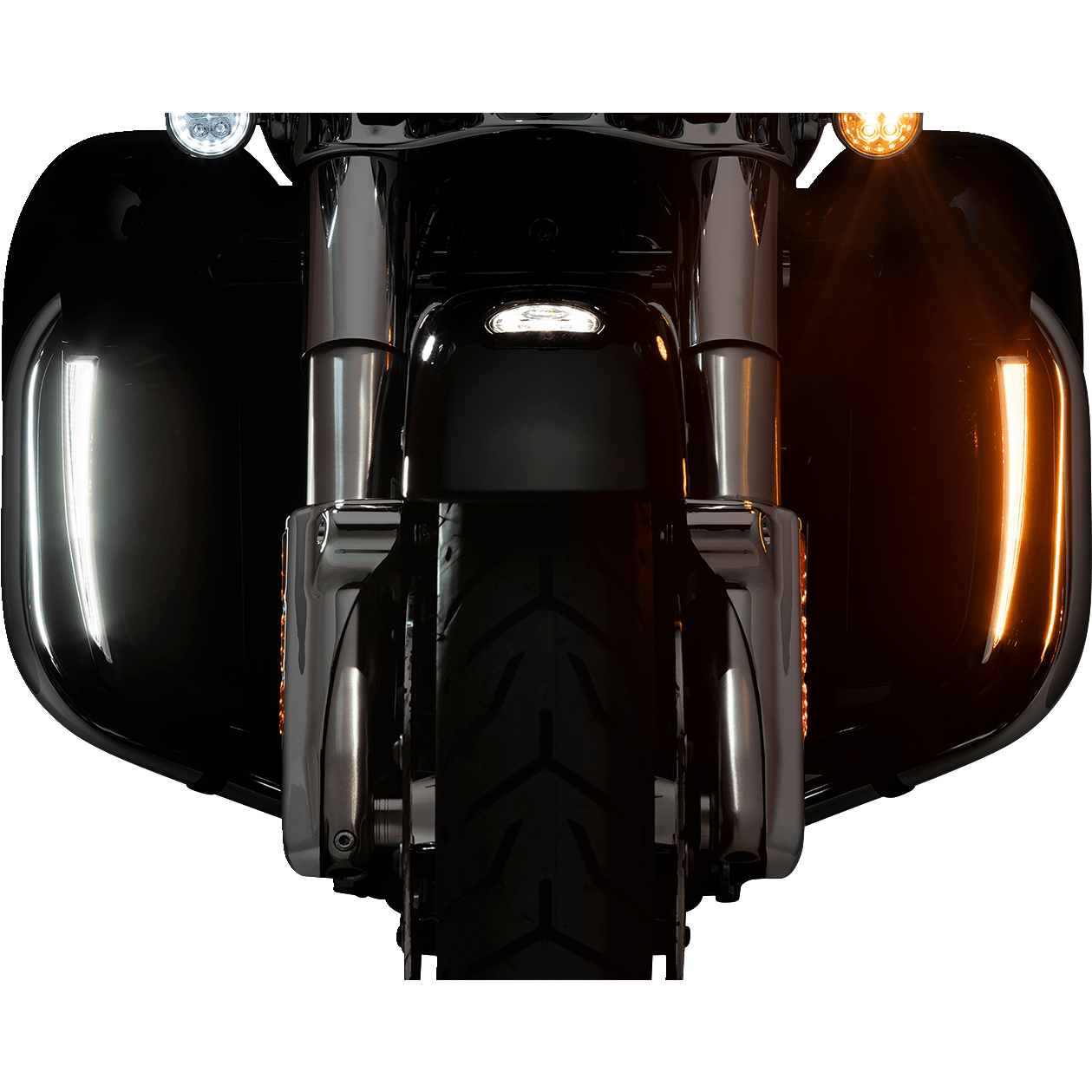 CIRO Lower Fairing Lights Chrome 45800