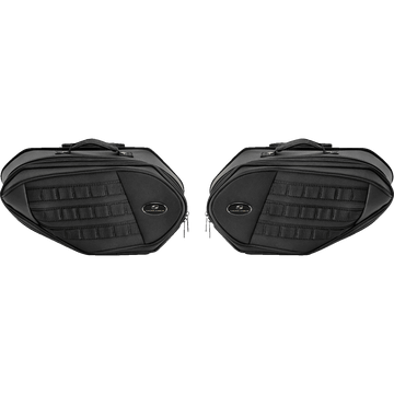 SADDLEMEN Tactical Saddlebag Black 35011433