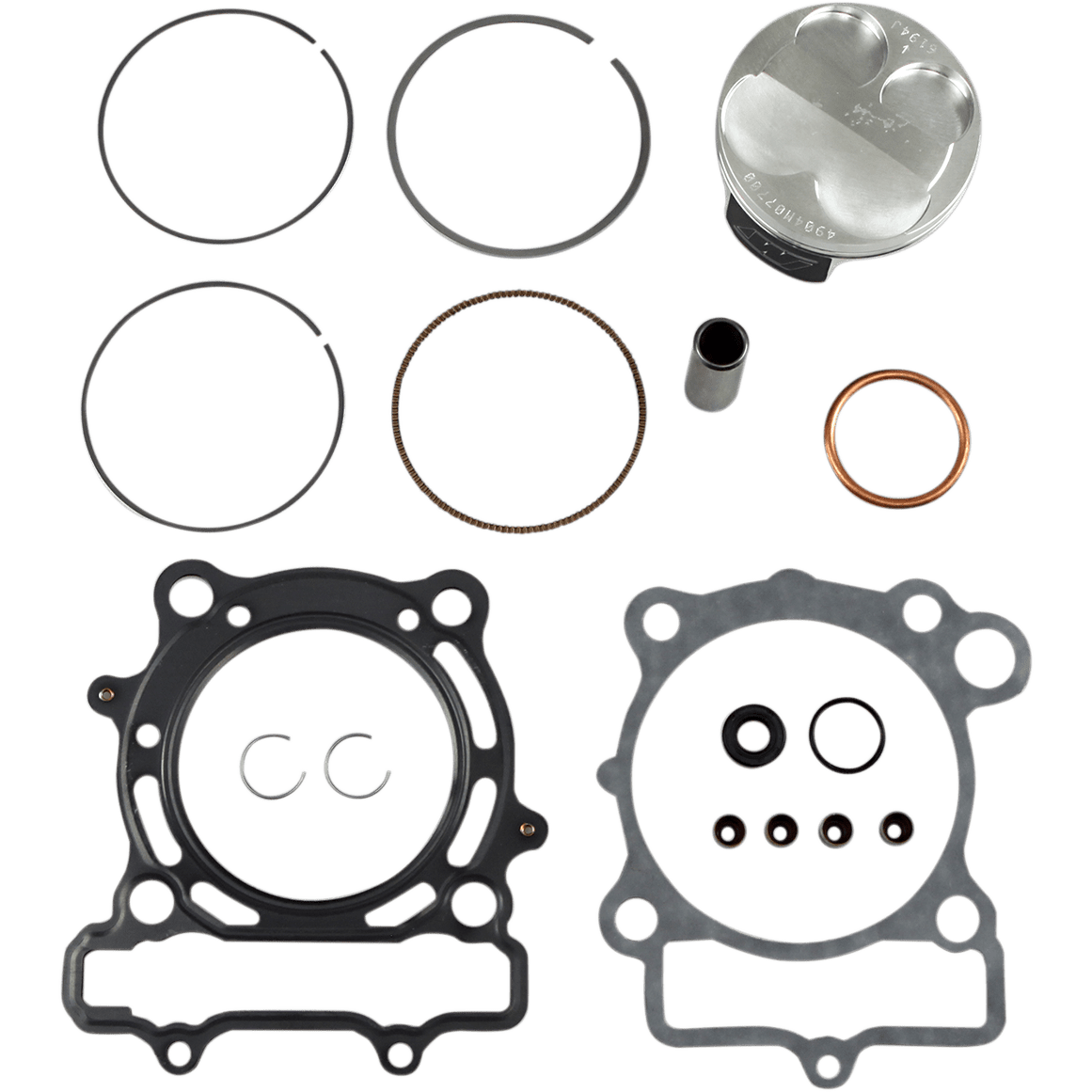 WISECO Piston Kit with Gaskets 77.00 mm Kawasaki PK1596