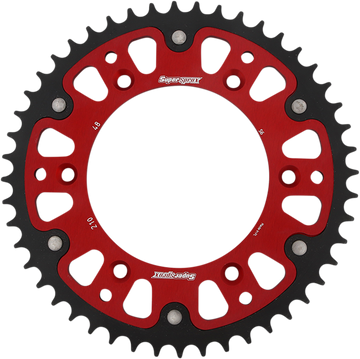 SUPERSPROX Stealth Rear Sprocket 48 Tooth Red Honda RST21048RED