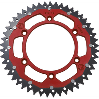 MOOSE RACING Dual Sprocket Red 49 Tooth