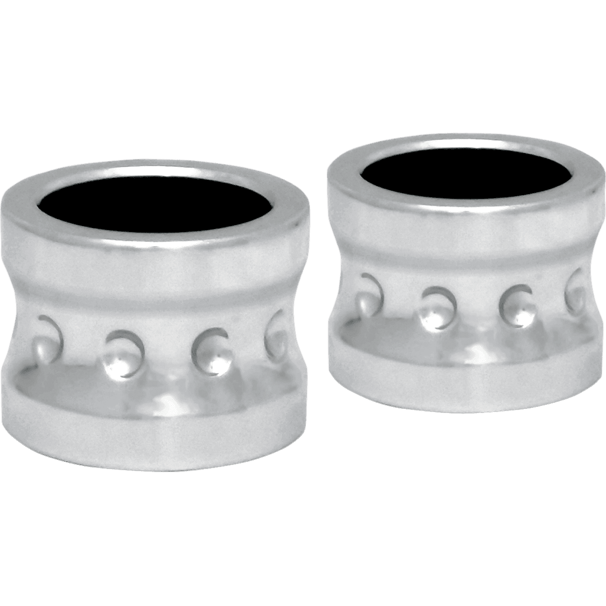 COVINGTONS Axle Spacer Dimpled Chrome Non-ABS FLT C0013C