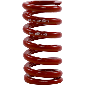 BBR MOTORSPORTS Rear Shock Red Spring Rate 975 lbs/in 660HXR1005