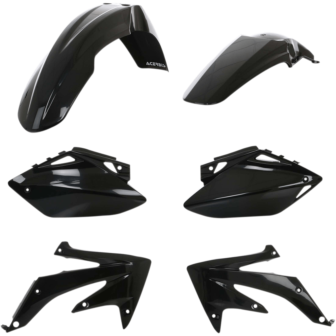 ACERBIS Standard Replacement Body Kit Black 2082050001