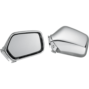 SHOW CHROME Mirrors Side View Rectangle Chrome 2445