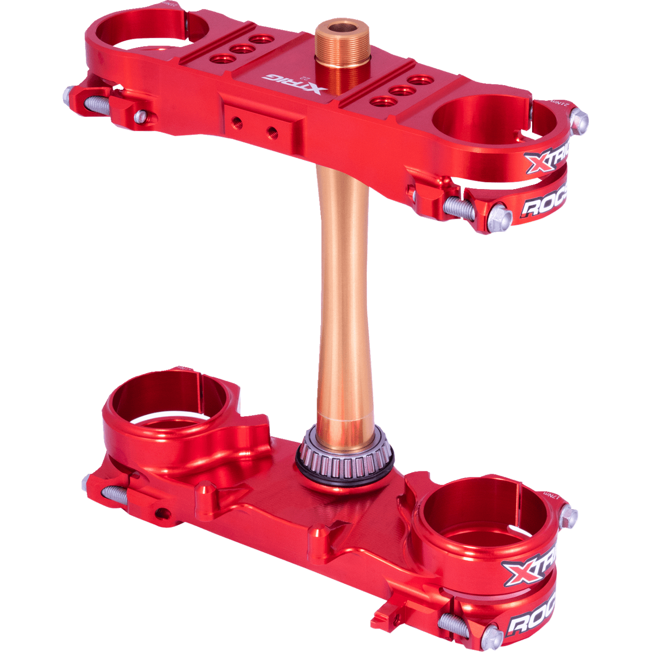 XTRIG Triple Clamp 22 mm Red 501330101401