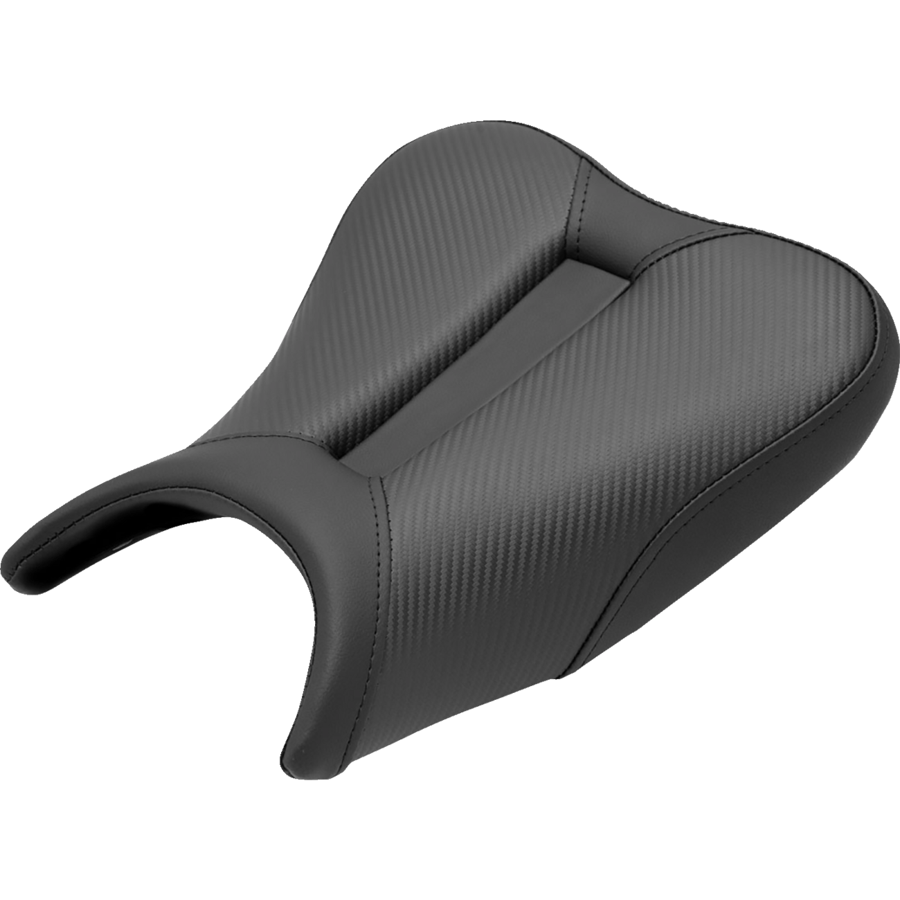 SADDLEMEN Track Seat Solo Carbon Fiber Black Ninja 400 '18-'22 0810K080