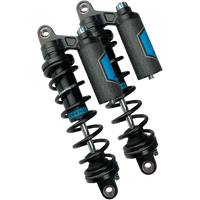 LEGEND SUSPENSION REVO ARC Piggyback Shocks Standard Black 13" '99-'17 Dyna 13101890