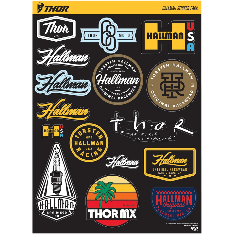 THOR Decal Sheet Hallman S20 Each