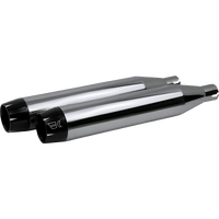 KHROME WERKS 3-1/2" Slip-On Mufflers Chrome 202500